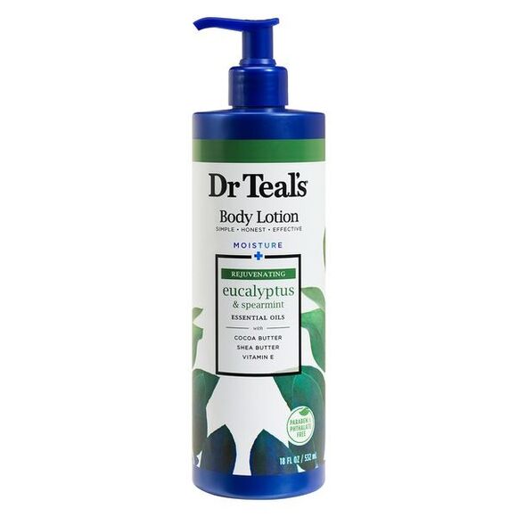 Dr Teal's Rejuvenating Eucalyptus And Spearmint Body Lotion 18oz - Picture 1 of 3